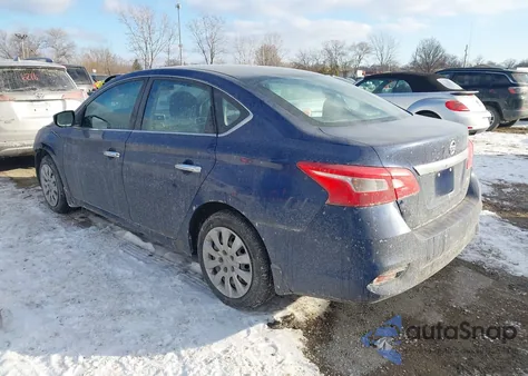 2018 Nissan Sentra S z USA, uszkodzony, nr VIN 3N1AB7AP1JY336544